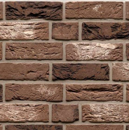 Кирпич облицовочный ручной формовки Muhr Nr 51, Leeds, 210*45-50*65 мм