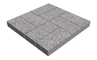 Плитка тротуарная SteinRus Грас Б.4.П.8, Backwash, Каспий, 400*200*80 мм