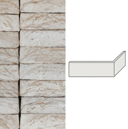Облицовочный кирпич керамический S.Anselmo угловой VTB, Smoked Selmo, 250/120*60*55 мм