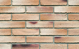 Кирпич клинкерный Muhr 37_06 K Serie mondan Kohle Wasserstrich, 240*52*52 мм