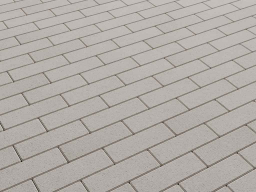 Плитка тротуарная Паркет Б.4.П.6 стандарт гладкий белый, 180*60*60 мм