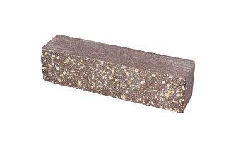 Кирпич гиперпрессованный Акварид К2, Дикий камень, Коричневый, полнотелый, 250*60*88 мм