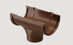 Воронка желоба Docke STANDARD, светло-коричневый