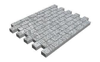 Плитка тротуарная SteinRus Прямоугольник Б.6.П.6, Backwash, Гранит, 200*100*60 мм