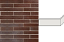 Клинкерная плитка угловая Stroeher Keravette Shine 825 sherry гладкая, 175*71*52*11 мм