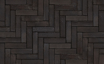 Клинкерная брусчатка Westerwaelder Klinker PK815 Schwarz-bunt Edelglanz, 240*55*52 мм