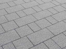 Плитка тротуарная Старый город Б.1.Фсм.8 стоунмикс белый с черным, комплект 3 шт, толщина 80 мм