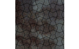 Плитка тротуарная SteinRus Пиксель В.36.Ф.8 Backwash, Валдай, 195*140*80 мм