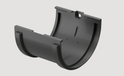 Соединитель желобов Docke STANDARD, серый