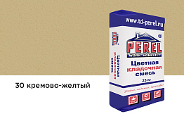 Цветная кладочная смесь Perel VL 0230 кремово-желтый, 25 кг