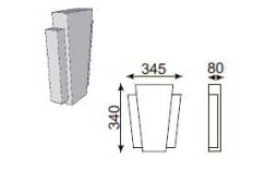 Декоративный элемент Lear KAB 14/34