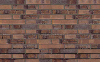 Кирпич клинкерный Muhr 13 Rotbraun nuanciert Fuss. Bes. гладкий, 240*90*40 мм