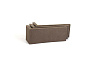 Клинкерная плитка угловая Terramatic Plato Brown, 185*71*60*14 мм
