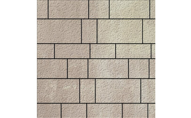 Плитка тротуарная SteinRus Инсбрук Тироль Б.4.Псм.6, Old-age, ColorMix Оливин, толщина 60 мм