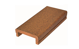 Клинкерный поручень Terraklinker (Gres de Breda) Natural, 200*115*50 мм