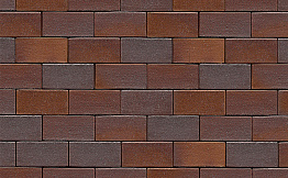 Клинкерная брусчатка Westerwaelder Klinker PK84 Rotbraun-bunt, 200*100*40 мм