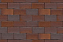 Клинкерная брусчатка Westerwaelder Klinker PK84 Rotbraun-bunt, 200*100*40 мм