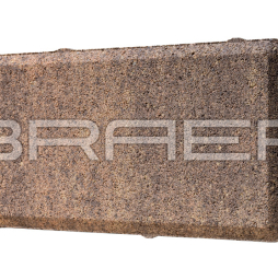 Плитка тротуарная BRAER Прямоугольник Color Mix Прайд, 200*100*40 мм