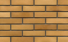 Кирпич клинкерный Muhr 01 EG Niederlausitzer Gelb Edelglanz гладкий, 290*60*71 мм