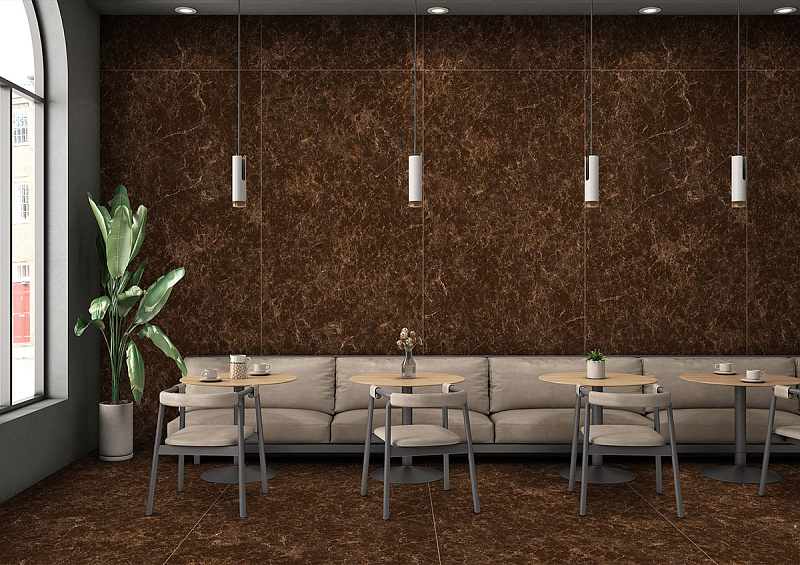 Керамогранит ENNFACE Emperador Dark Matt, 2800*1200*6 мм
