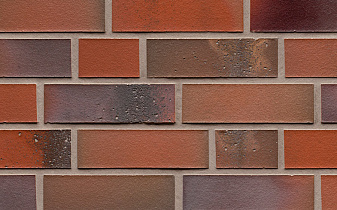Клинкерная плитка под кирпич Feldhaus Klinker NF 14 R580 salina carmesi colori 240*71*14 мм