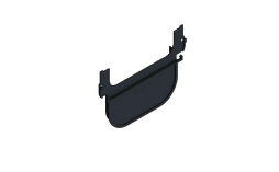Переходник для лотка Standartpark Basic DN200, 256*24*180 мм