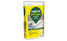 Штукатурка гипсовая vetonit profi gyps, 30 кг