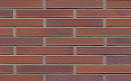 Кирпич клинкерный Muhr 04 Rotbraun-bunt гладкий, 290*90*40 мм
