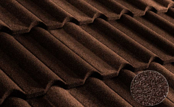 Композитная черепица рядовая Metrotile Gallo Brown