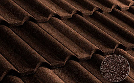 Композитная черепица рядовая Metrotile Gallo Brown
