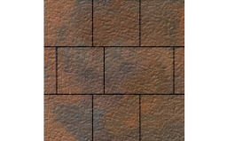 Плитка тротуарная SteinRus Инсбрук Ланс Б.5.Псм.6, Old-age, ColorMix Штайнрус, толщина 60 мм