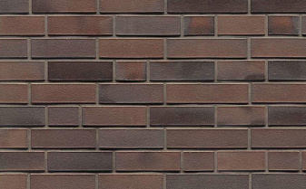 Кирпич клинкерный Westerwaelder Klinker Nr 33A Schwarz-braun, 240*115*71 мм
