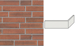 Клинкерная плитка угловая Stroeher Kontur EG, 475 rot engobiert, 240*115*52*12 мм
