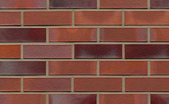 Кирпич клинкерный Muhr 14 Rotblau-bunt гладкий, Spalter NF, 240*55*71 м