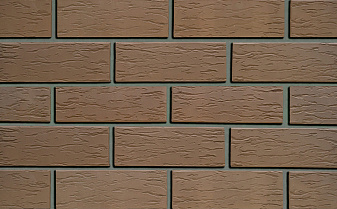Кирпич облицовочный Кротовский КЗ Классика Шоколад кора дуба 250*120*88 мм