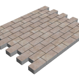 Плитка тротуарная SteinRus Прямоугольник Б.6.П.6, гладкая, Охра, 200*100*60 мм