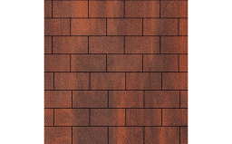 Плитка тротуарная SteinRus Прямоугольник А.6.П.4, Native, ColorMix Брук, 200*100*40 мм