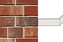 Клинкерная плитка угловая ручной формовки Feldhaus Klinker NF 14 W750 vascu ardor rotado 240*71*115*14 мм