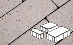 Плитка тротуарная Готика, City Granite FERRO, Новый Город Б.2.Псм.6, Павловское, 240/160/80*160*60 мм