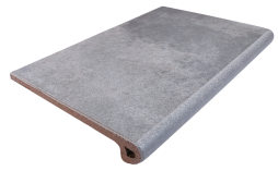 Клинкерная ступень-флорентинер Gres Aragon Mytho Acero 492*330*18(53) мм