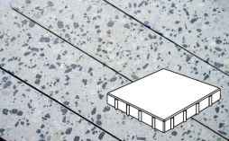 Плитка тротуарная Готика, City Granite FINO, Квадрат В.4.К.10, Грис Парга, 400*400*100 мм