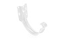 Металлический кронштейн Galeco короткий для системы STAL D 120/90 мм, RAL 9003