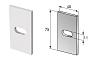 Термомост для кронштейнов HILTI Light VFH 1.0, MFT-ISO M, 40*75*5 мм