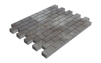 Плитка тротуарная SteinRus Прямоугольник Б.6.П.6 Backwash, Валдай, 200*100*60 мм