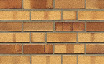Кирпич клинкерный Muhr 01 S Niederlausitzer Gelb Spezial гладкий, Spar NF, 240*55*71 мм