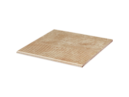 Клинкерная ступень с насечками Paradyz Ilario, Beige, 300*300*8,5 мм