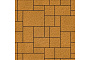 Плитка тротуарная SteinRus Инсбрук Альпен Б.7.Псм.6, Old-age, желтый, толщина 60 мм