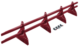Снегозадержатель Grand Line NEW трубчатый RAL 3003, 3 м