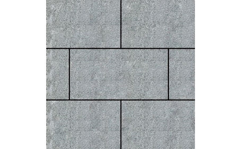 Плитка тротуарная SteinRus Парк Плейс Б.3.П.8, Backwash, Гранит, 600*300*80 мм