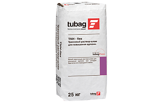 Трассовый раствор-шлам tubag TNH-flex для повышения адгезии природного камня, натуральный белый, 25 кг